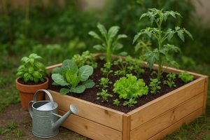 Des idées diy pour un potager urbain fonctionnel et esthétique